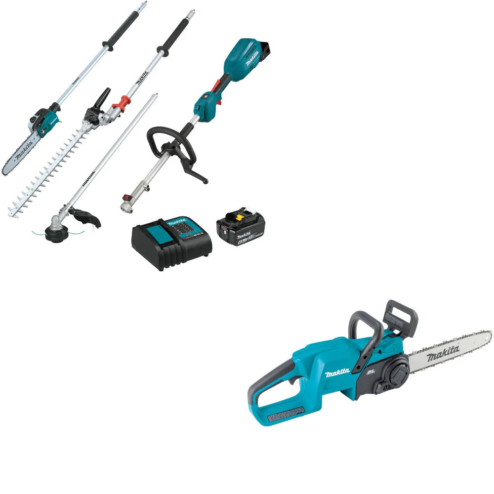 Makita XUX02SM1X5 18V LXT Power Head Kit W/ FREE XCU11Z 18V LXT 14