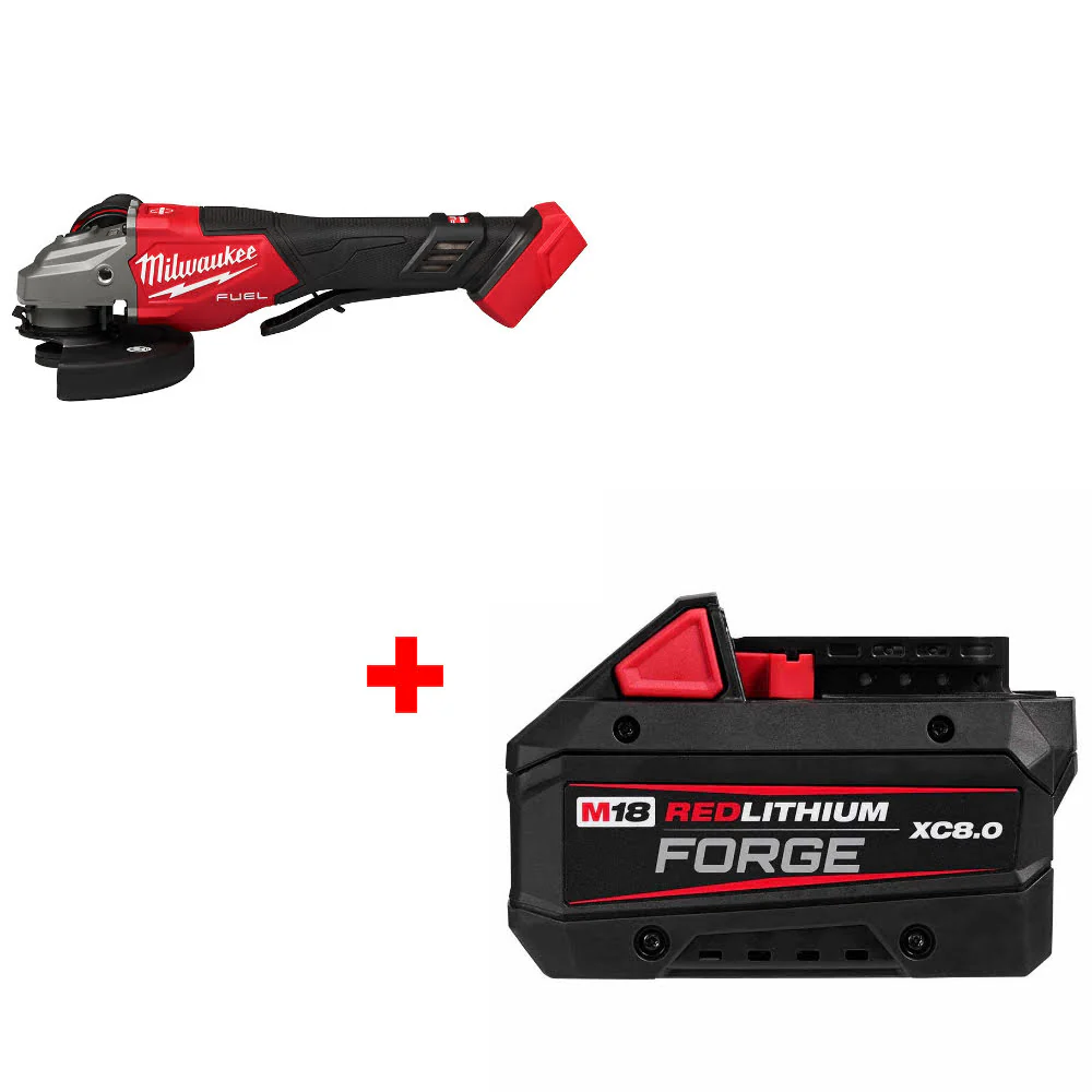 Milwaukee 3670-20 M18 FUEL Braking Grinder W/ FREE 48-11-1881 M18 Battery Pack - Mactool Shop