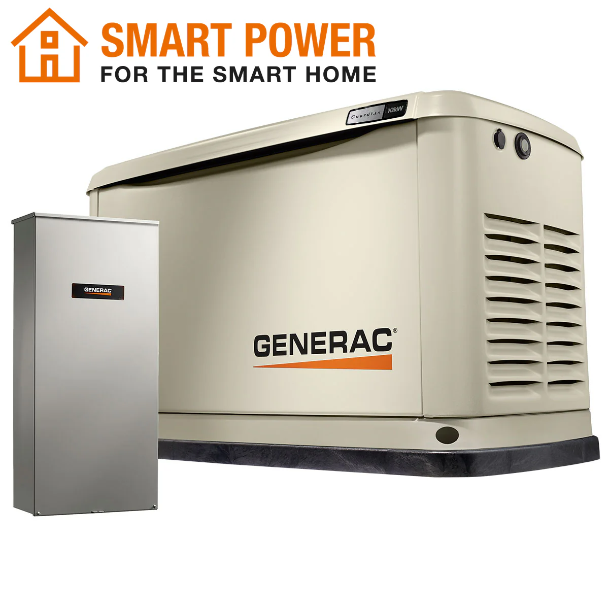 Generac 7172 Guardian 10kW Home Backup Generator with 16-circuit Transfer Switch WiFi-Enabled - Mactool Shop