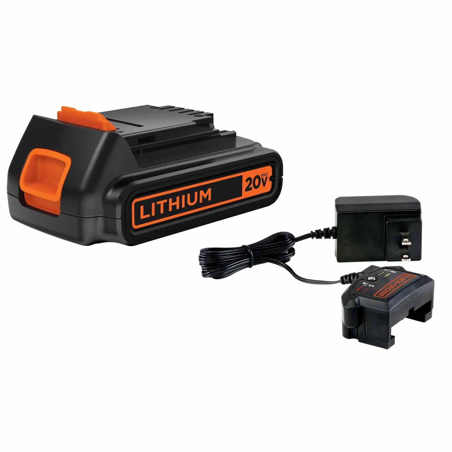 Black & Decker LBXR20CK 20V MAX* Lithium Ion Battery + Charger - Mactool Shop