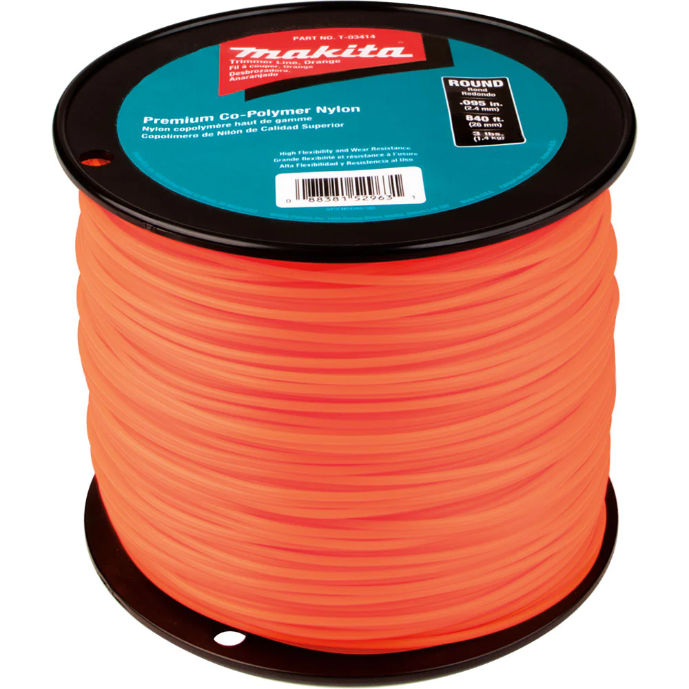 Makita T-03414 Round Trimmer Line, 0.095