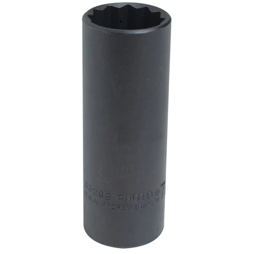 Proto J5334B 1/2 Drive 1-1/16 ProtoBlack™ 12-Point Deep Length Hand Socket - Mactool Shop