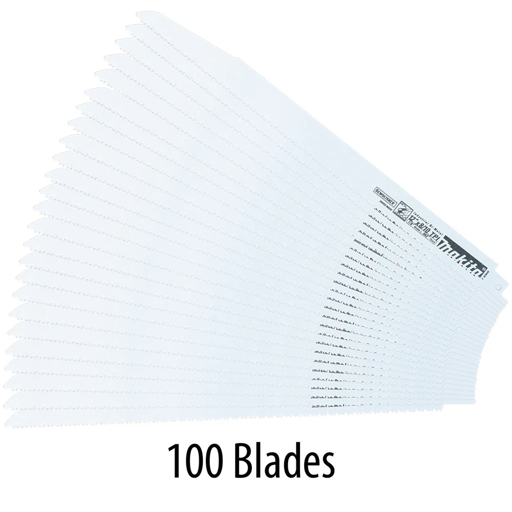 Makita T-02054 Demolisher 12 in. Demolition Recipro Saw Blade, 100/pk - Mactool Shop