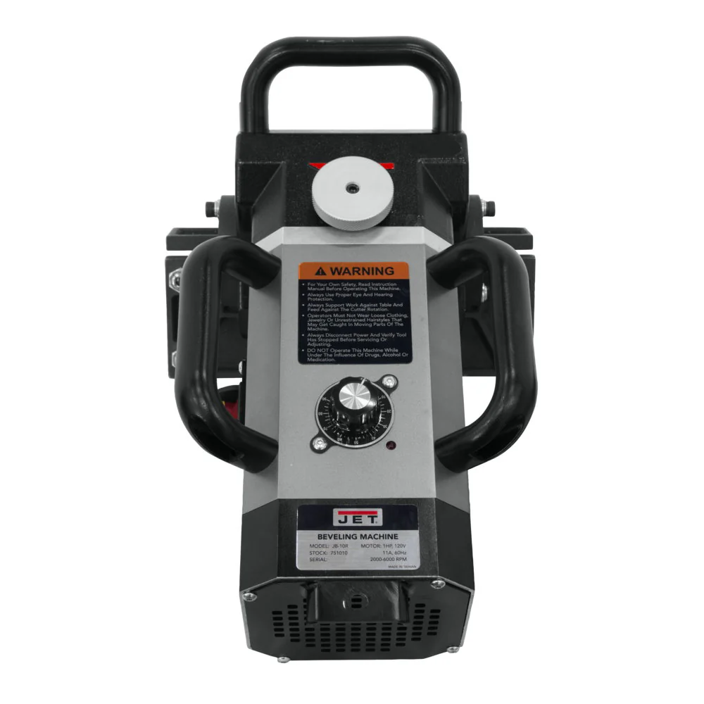 Jet JT9-751005 JB-10P Portable Plate Beveling Machine, Straight Only - Mactool Shop