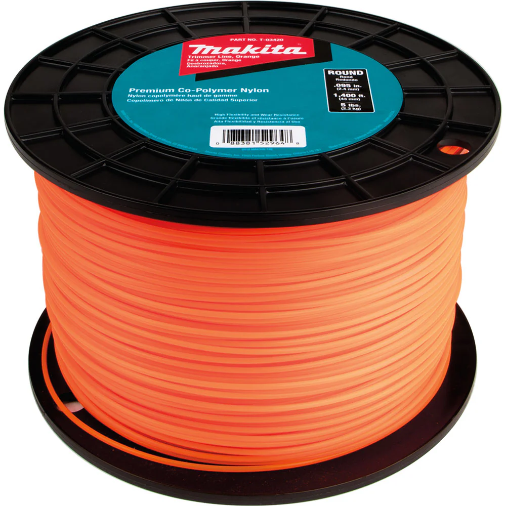 Makita T-03420 Round Trimmer Line, 0.095
