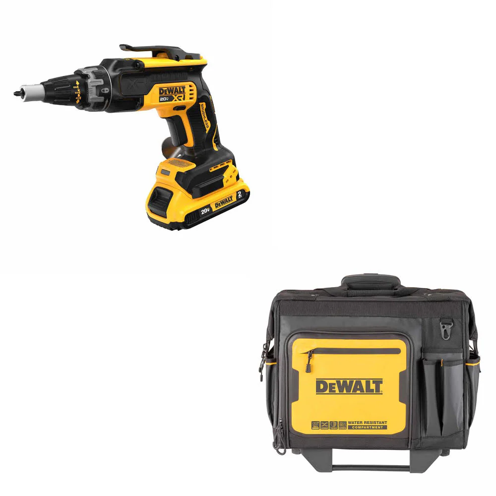 DeWalt DCF630D2 20V MAX XR Drywall Screwgun Kit W/ FREE DWST560107 18