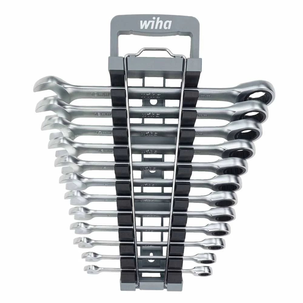 Wiha 30391 12 Piece Combination Ratchet Wrench Set - Metric - Mactool Shop
