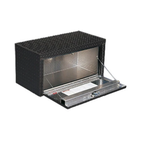 Weather Guard 622-5 Black Aluminum Rotary Style 2-Position Underbed Storage Box, 2.4 cu ft - Mactool Shop