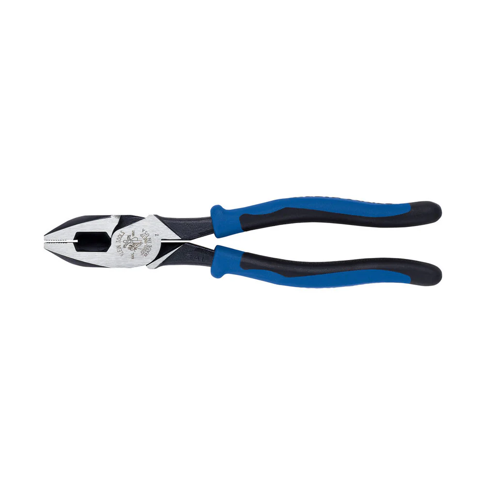 Klein Tools J2000-9NETP Lineman's Pliers, Fish Tape Pulling, 9