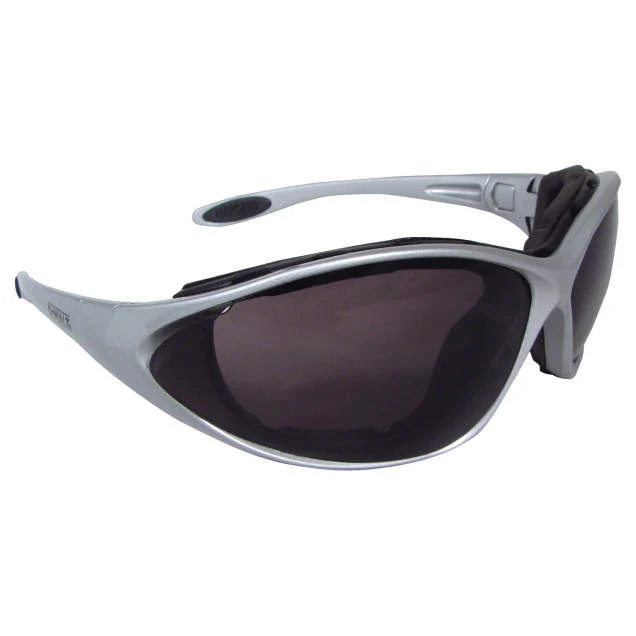 Dewalt DPG95-2D Framework Safety Glasses, Silver Frame, Smoke Lens - Mactool Shop