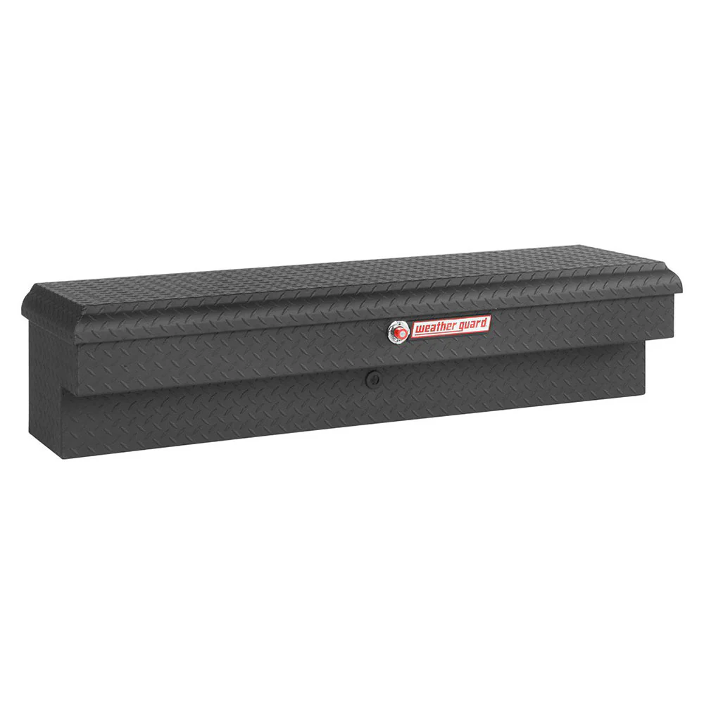 WeatherGuard 174-52-01 Textured Matte Black Aluminum Standard Lo-Side Box 4.1 Cu Ft - Mactool Shop