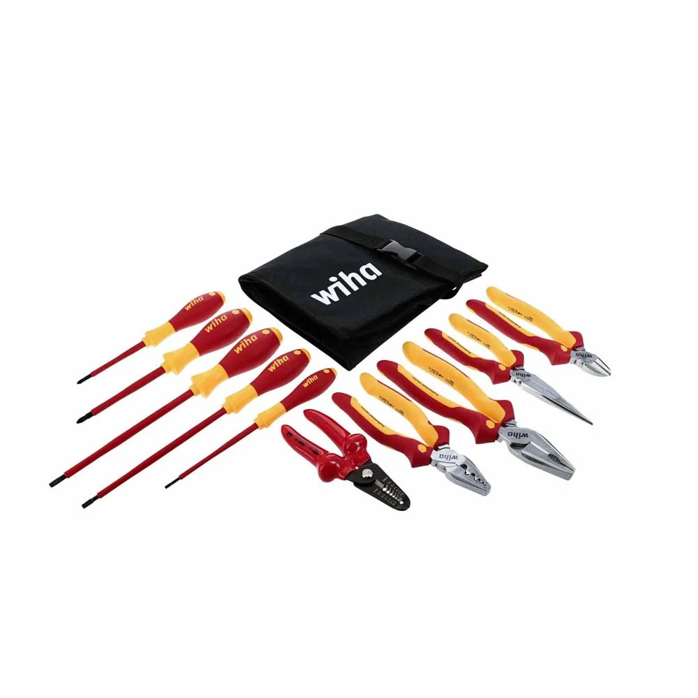 Wiha 32868 10 Piece Insulated Pliers and Screwdriver Set - Mactool Shop