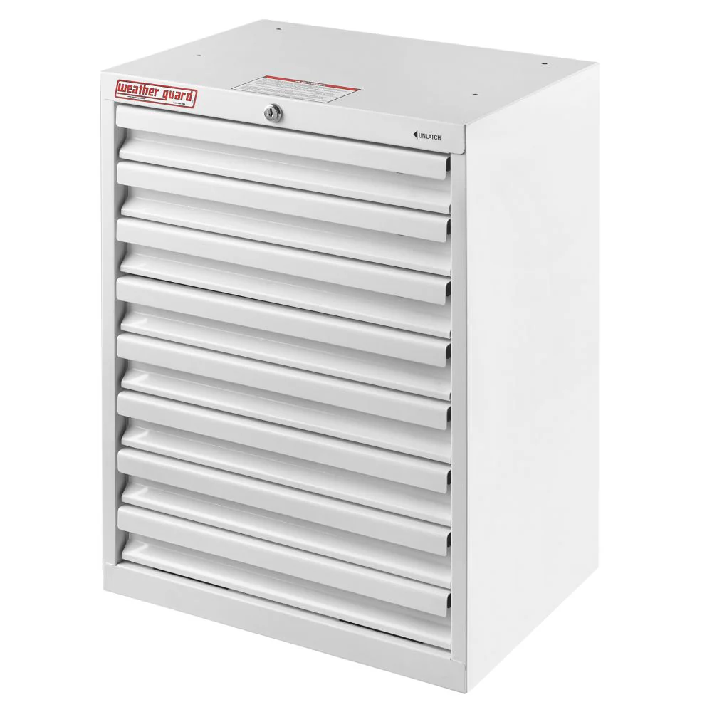 WeatherGuard 9988-3-01 Cabinet, 8 Drawer, 24