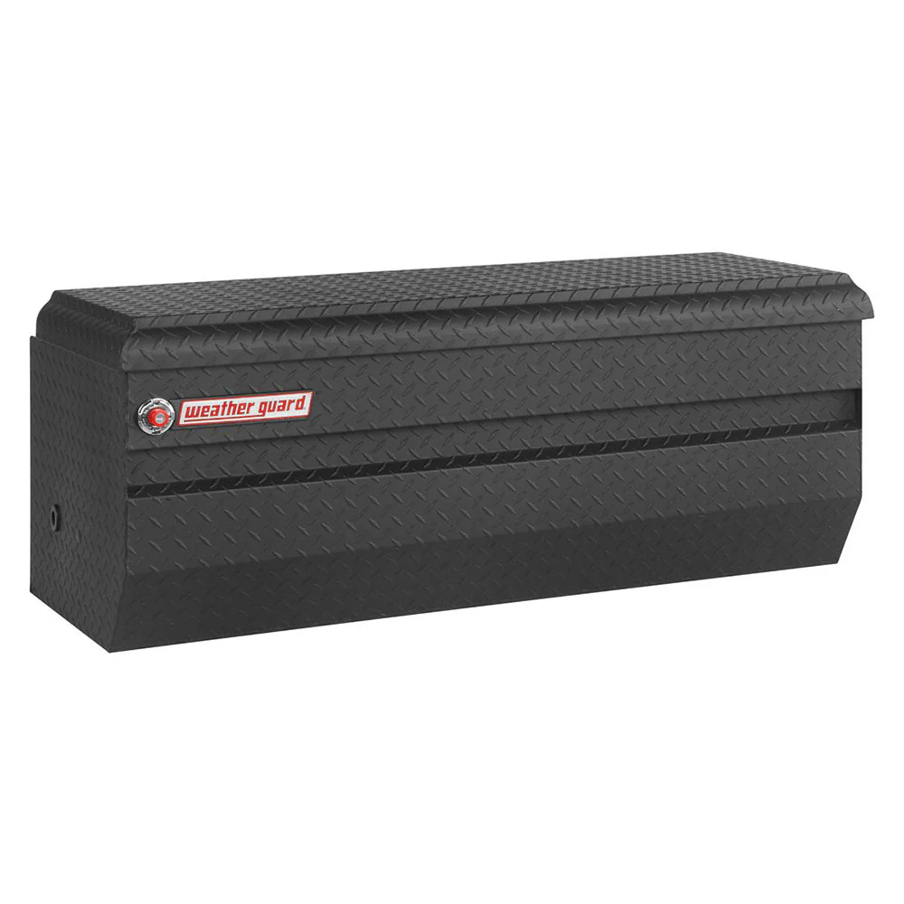 WeatherGuard 674-52-01 Black Aluminum All-Purpose Chest, Full Compact, 10.0 Cu. Ft. - Mactool Shop