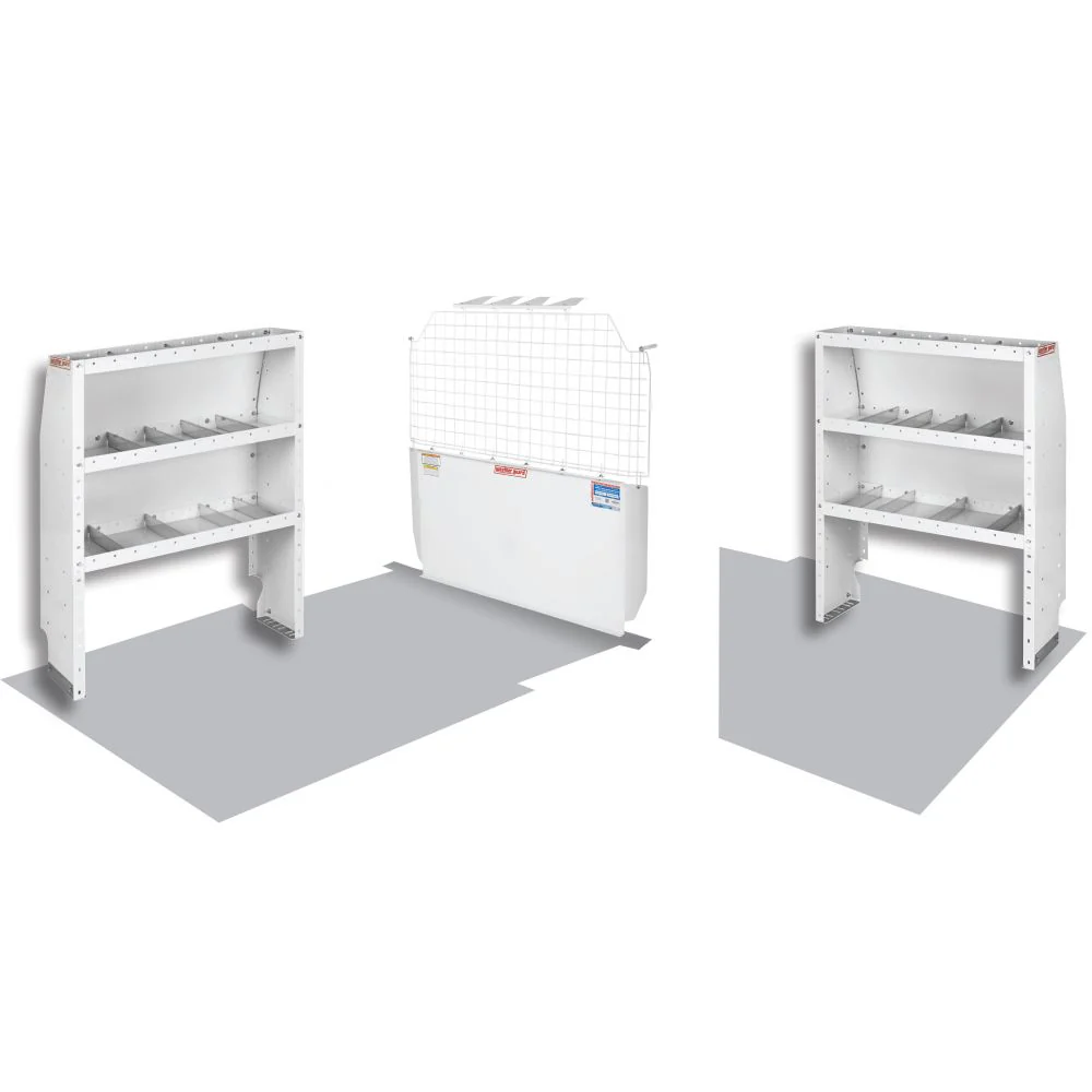 WeatherGuard 600-8320 Commercial Shelving Van Package, Chevy City Express, Nissan - Mactool Shop