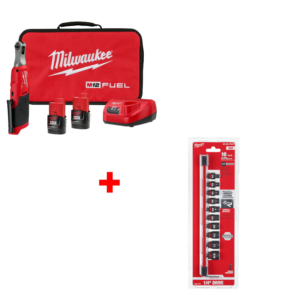 Milwaukee 2566-22 M12 FUEL 1/4