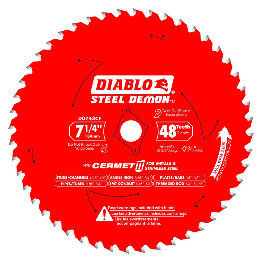 Diablo D0748CFA 7-1/4