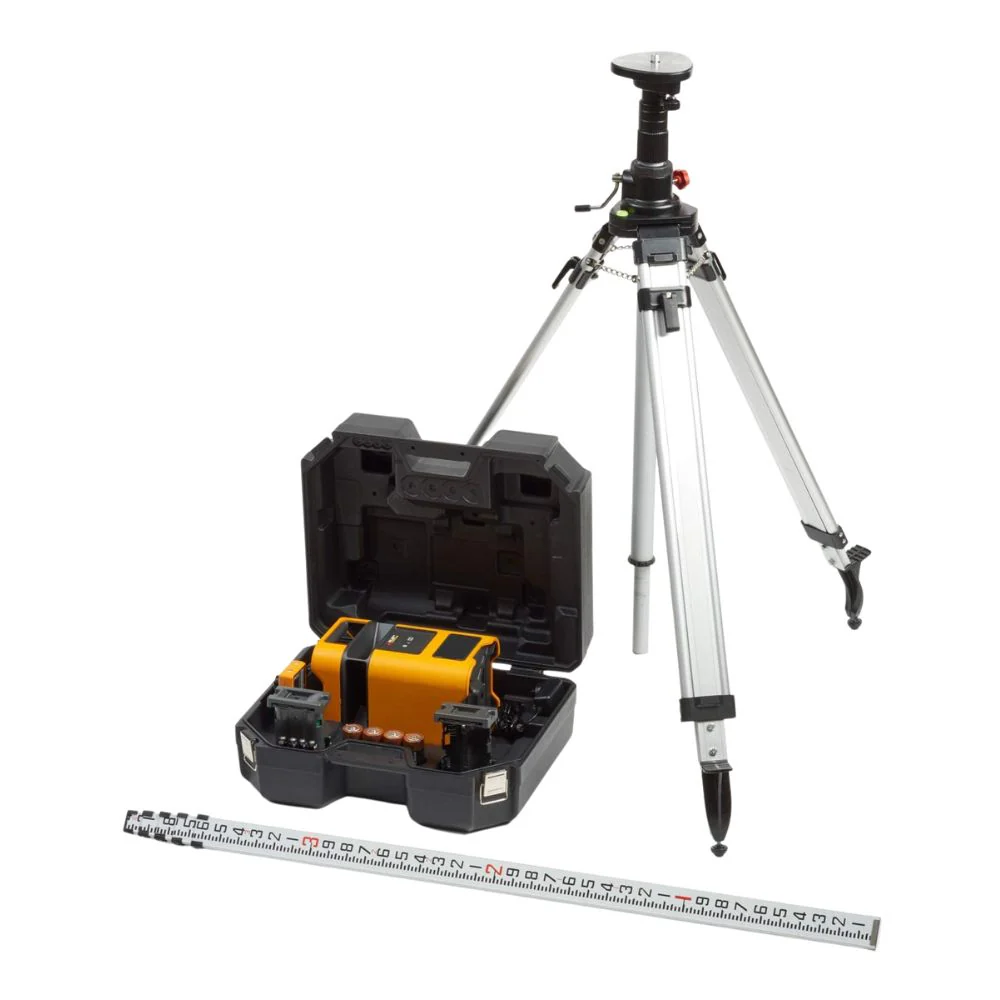 Pacific Laser 5022496 PLS H2 KIT, Horizontal Red Rotary Laser Kit - Mactool Shop