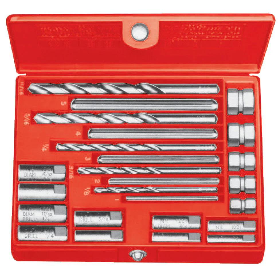 RIDGID 35585 No. 10 Screw Extractor Set, 1/4