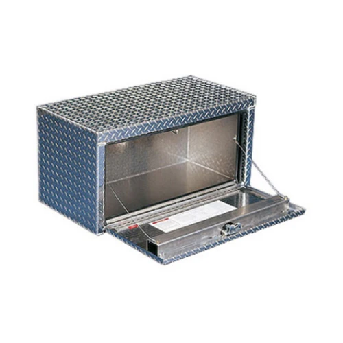 Weather Guard 636 Aluminum Rotary Style 2-Position Underbed Storage Box, 36