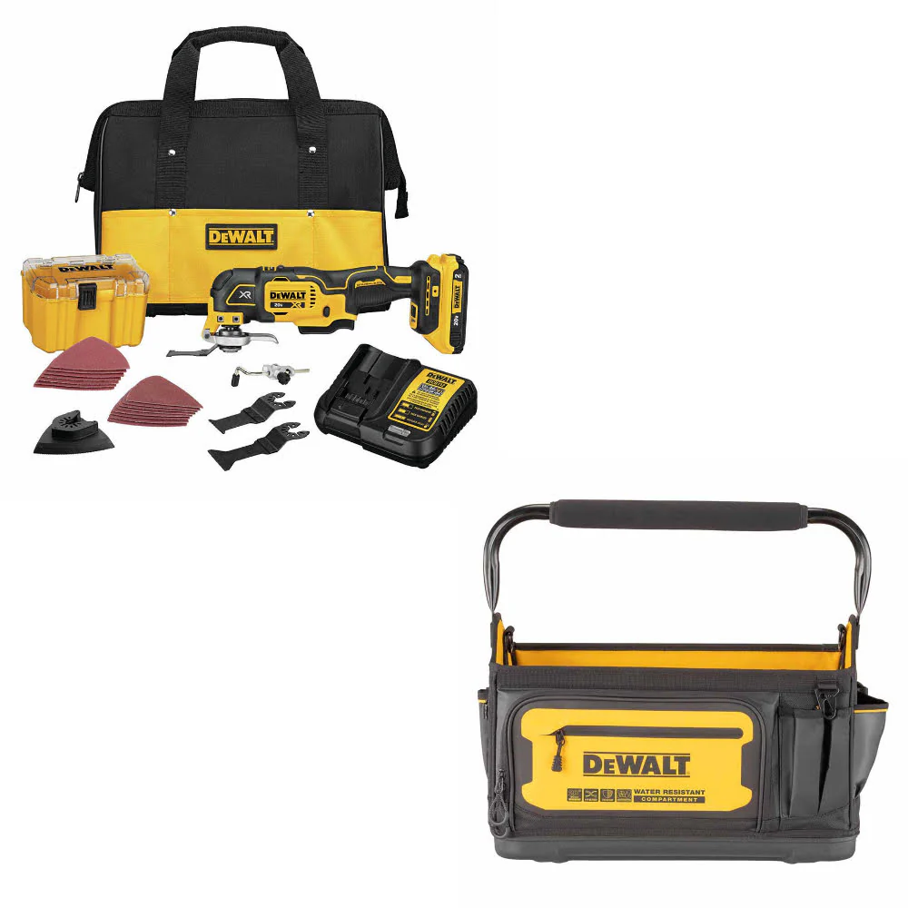 DeWalt DCS356D1 20V MAX XR Multi-Tool Kit W/ FREE DWST560106 20