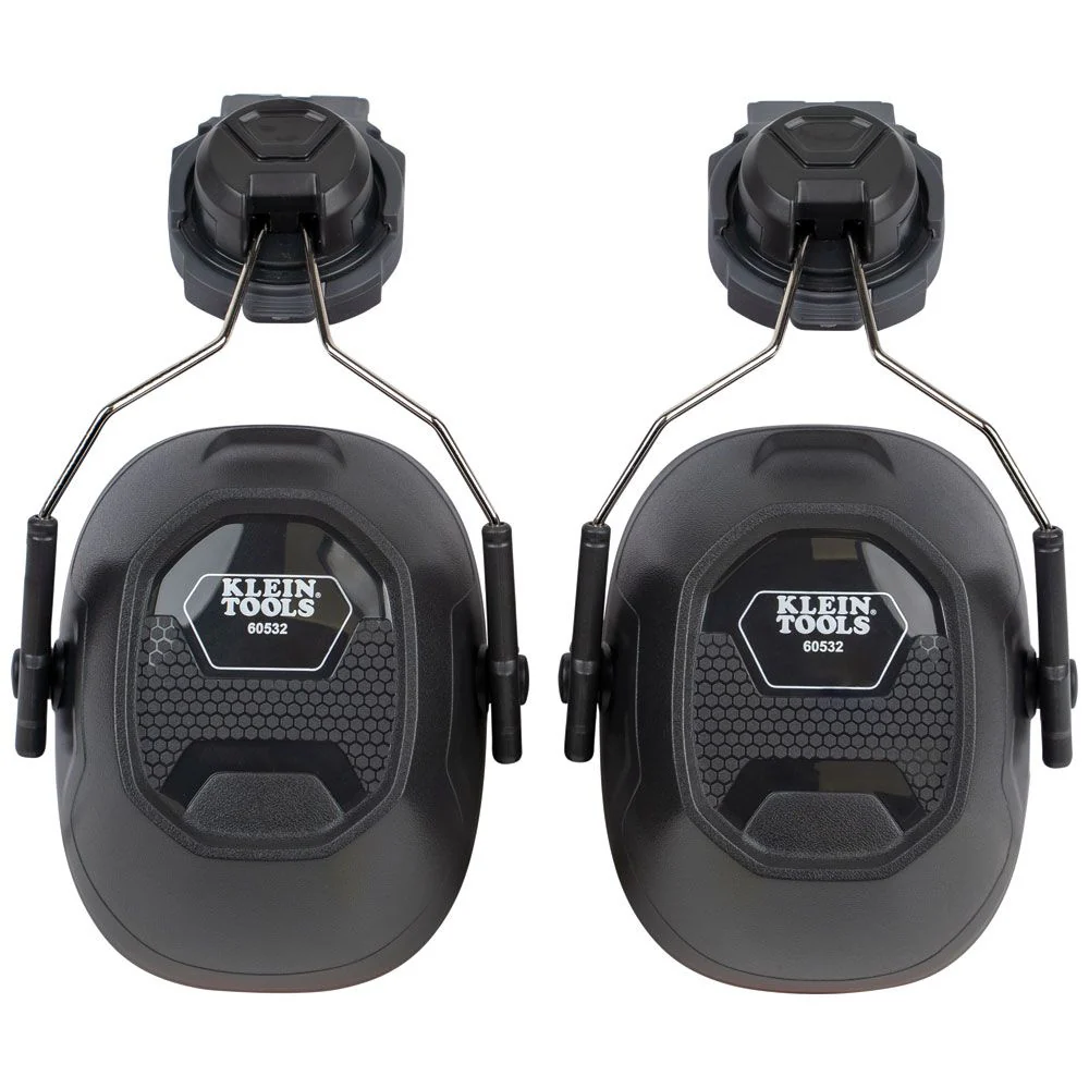 Klein 60532 Hard Hat Earmuffs for Cap Style and Safety Helmets - Mactool Shop