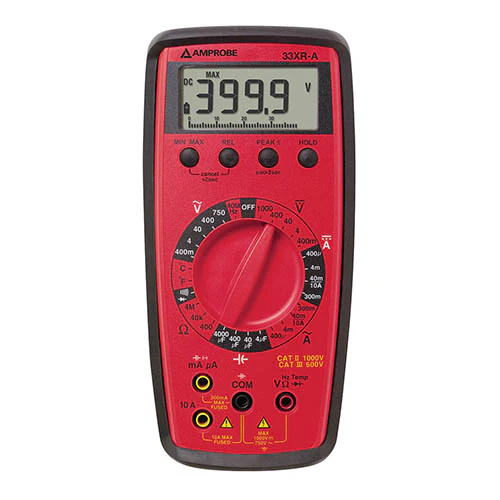 Amprobe 33XR-A 1000V DC Temp Cap & Frequency Multimeter - Mactool Shop
