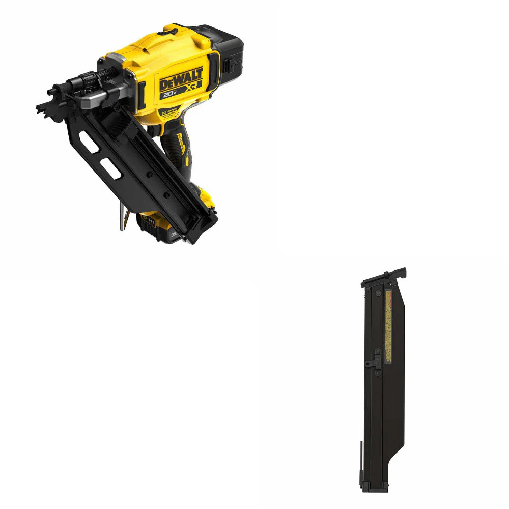 DeWalt DCN930P1 20V MAX XR 30° Nailer Kit W/ FREE DZN920 21° Extended Magazine - Mactool Shop
