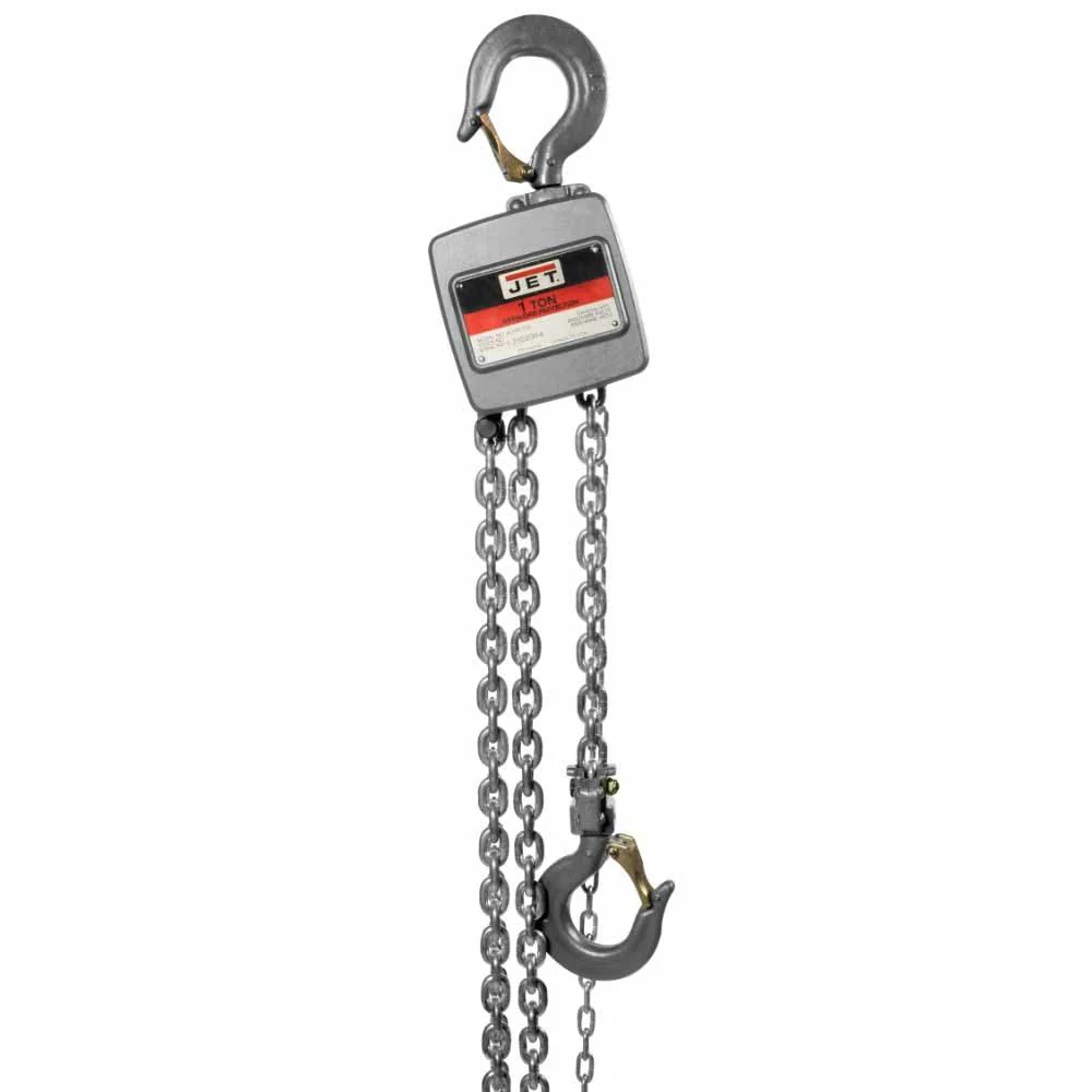 Jet JT9-133130 AL100-100-30 1 Ton Hand Chain Hoist with 30' of Lift - Mactool Shop