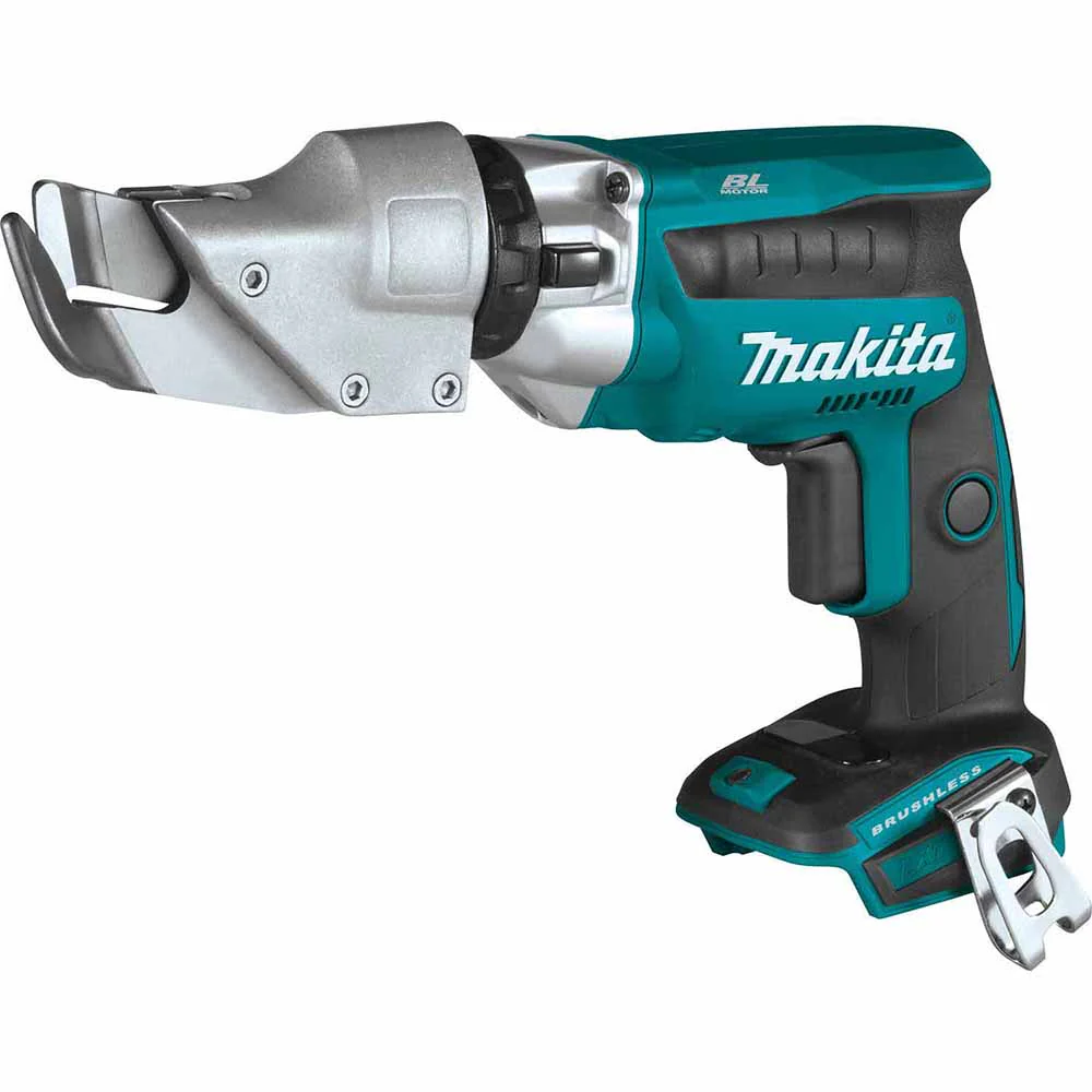 Makita XSJ04Z 18V LXT Lithium-Ion Brushless Cordless 18 Gauge Offset Shear (Tool Only) - Mactool Shop